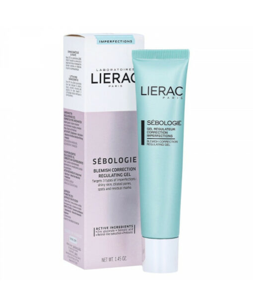 LIERAC SEBOLOGIE GEL REGULATEUR CORRECTION MATIFIANT IMPERFECTIONS 40ML