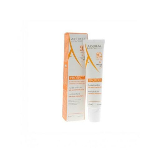 A-Derma Protect Fluide Très Haute Protection IP50+ Tube 40ml