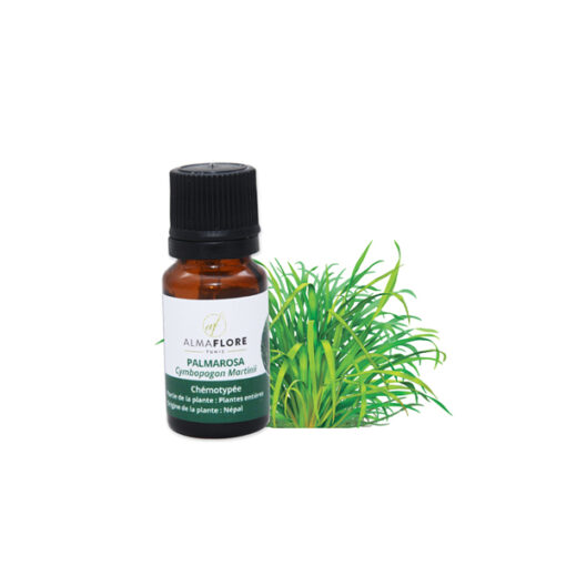 ALMAFLORE Huile Essentielle de Palmarosa 10ML