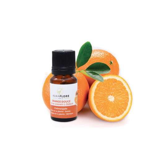 ALMAFLORE Huile Essentielle d'orange douce BIO, 10ML