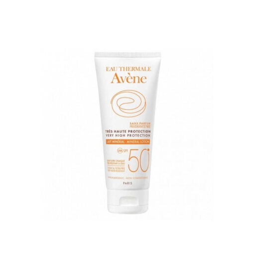 Avène lait minéral très haute protection SPF50+ 100ml