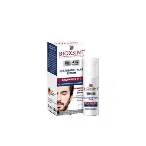 BIOXSINE SÉRUM AUX HERBES DERMAGÈNE POUR BARBE ET MOUSTACHE, 30 ML