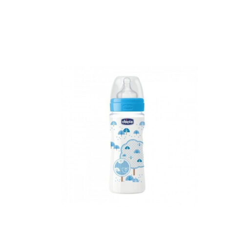 CHICCO BIBERON PP BLEU, 330ml