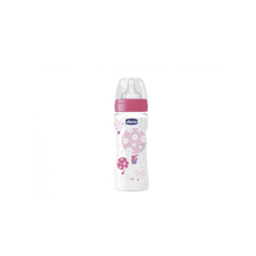 CHICCO Biberon PP ROSE, 330ml