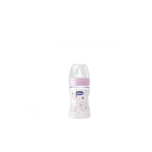 CHICCO Biberon PP rose, 150ml