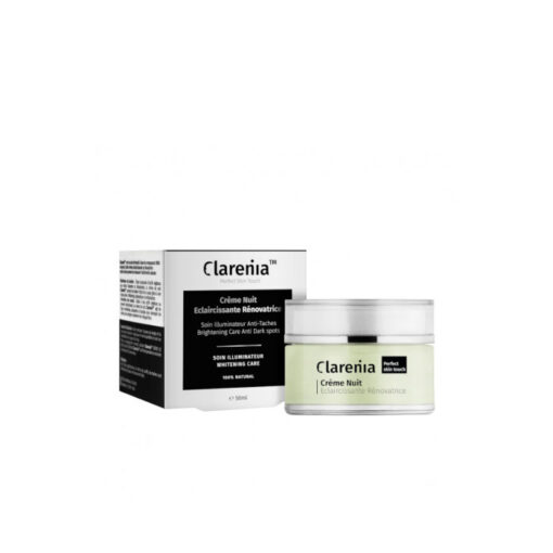 CLARENIA CREME DE NUIT ECLAIRCISSANTE & RÉNOVATRICE PNS - 50ml