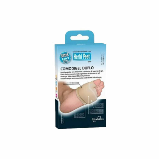 HERBI FEET COUSSINET DOUBLE PROTECTION METATARSIENNE ET D'ALLUX VALGUS