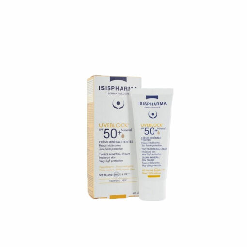 ISISPHARMA UVEBLOCK CREME MINERALE TEINTEE SPF50+ MINERAL 40ML