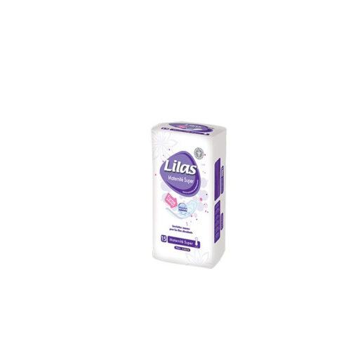 Lilas Serviettes maternité super pharmacie , 15 pièces