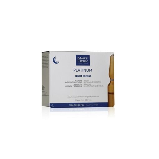 Martiderm platinum night renew 10 ampoules 2ml