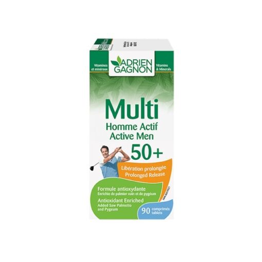 MULTI HOMME ACTIF 50+, 30 comprimes