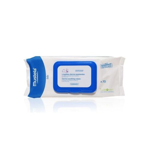 MUSTELA Lingettes Dermo Apaisantes Change parfumées, 60 lingettes