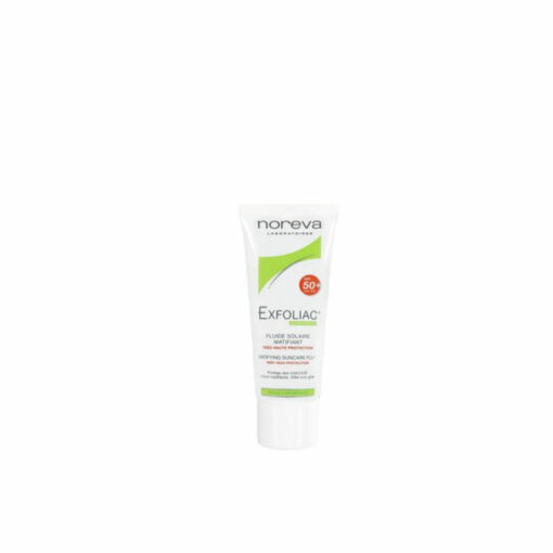 NOREVA EXFOLIAC Fluide solaire matifiant SPF50+, 40ml