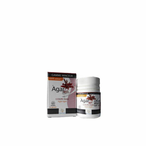 Naturalya AGAR 450 coupe faim, 60 capsules