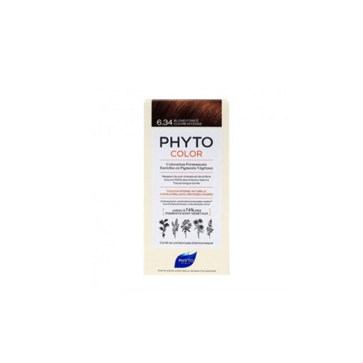 PHYTO PHYTOCOLOR 6.34 BLOND FONCE CUIVRE INTENSE