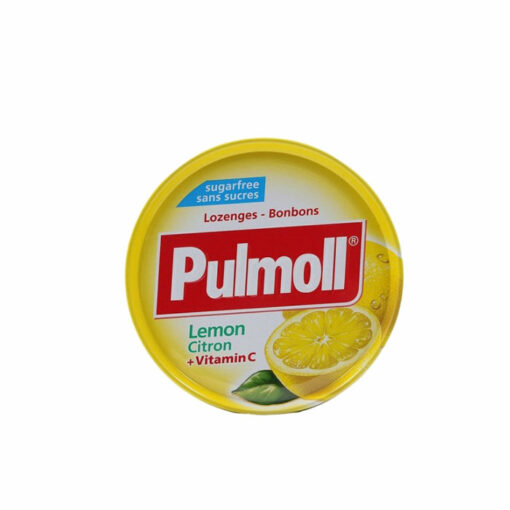 PULMOLL CITRON ET VITAMINE C SANS SUCRES 45G