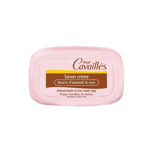 Roge Cavailles Savon Crème Amande & Rose 115 G