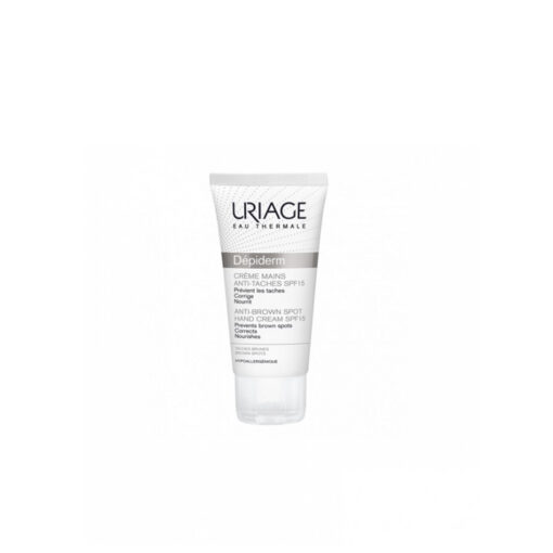 URIAGE DEPIDERM CREME MAINS ANTI-TACHES BRUNES SPF15 50ML