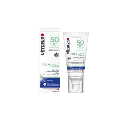 Ultrasun Face Mineral Sunscreen SPF50 40ml