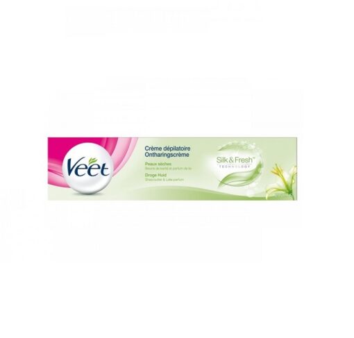 VEET crème dépilatoire peaux sèche (vert), 100 ml