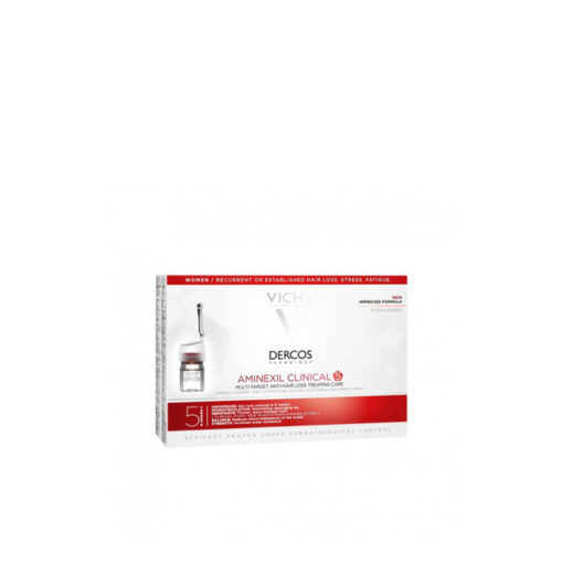 Vichy Dercos Aminexil Clinical 5 Femme , 21 Ampoules