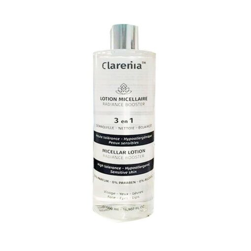 CLARENIA EAU MICELLAIRE RADIANCE BOOSTER 3EN1 500ML