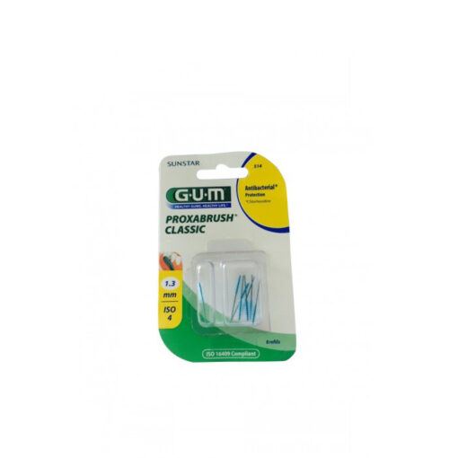 GUM brossettes EXTRA fine conique, boite de 8 (514)