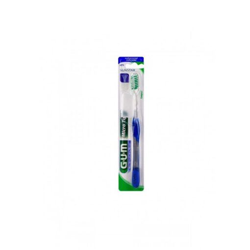 GUM MicroTip Brosse à dents medium compacte (473)