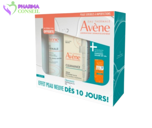 AVENE COFFRET CLEANANCE SERUM AHA+EAU THERMALE 50ML+ECHT 5ML