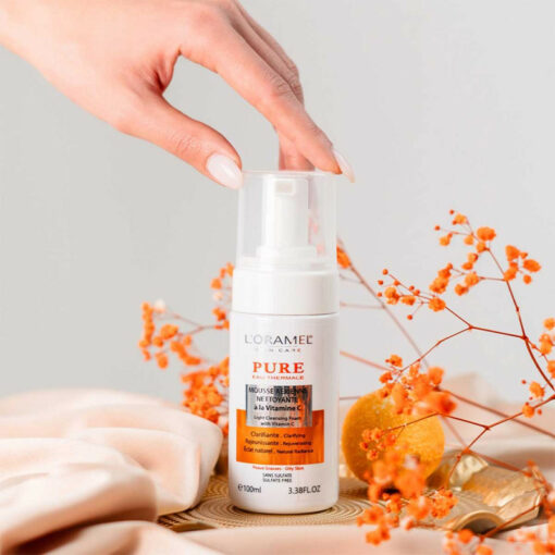 L'Oramel Pure - Mousse aérienne nettoyante à la vitamine C - 100ml