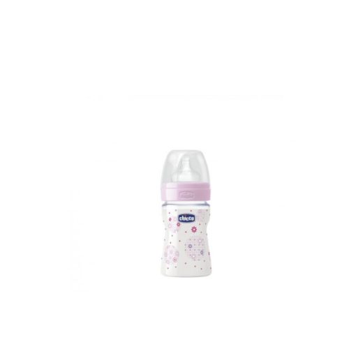 CHICCO Biberon PP rose, 150ml