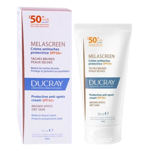 Ducray melascreen crème antitaches protectrice SPF50+ 50ml