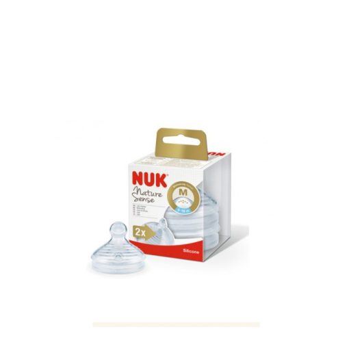 NUK 2 tétine Nature Sense L