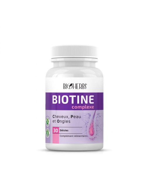 Bioherbs Biotine Complexe 30 gélules