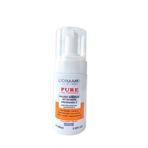 L'Oramel Pure - Mousse aérienne nettoyante à la vitamine C - 100ml