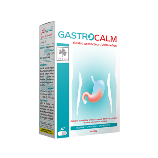 VITAL Gastrocalm 30 Gélules