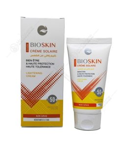 Bioskin Crème Solaire Eclaircissante SPF50+ Invisible 50ml